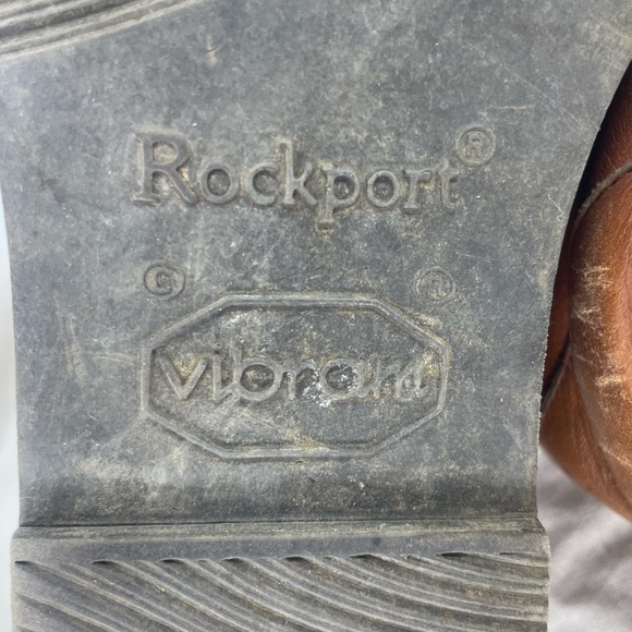 Rockport Vintage Leather Lace-Up Shoes Tan Brown Classic Loafer Dress Women’s 7 - Picture 8 of 8